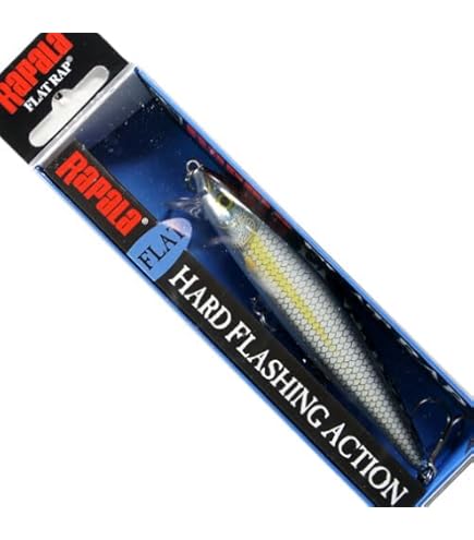 Amazon | Rapala(ラパラ) ミノー フラットラップ 8cm 7g レインボー